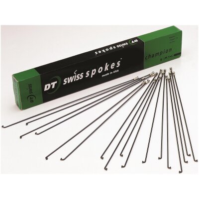 DT SWISS Speiche Champion schwarz Größe: 2,0 x 270 mm