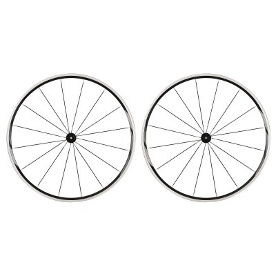 SHIMANO Laufradsatz Rennrad WH-RS21 Felge: weiß