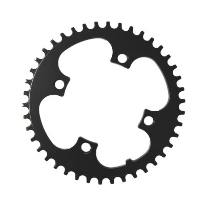 MATRIX Kettenblatt für BOSCH Gen 1 + Gen 3 42 Zähne | schwarz | Lochkreis: 104 mm | Ausführung: 1/2 x 11/128 flach Narrow Wide