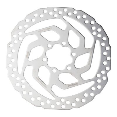 SHIMANO Bremsscheibe SMRT26 6-Loch | Durchmesser: 160 mm | silber