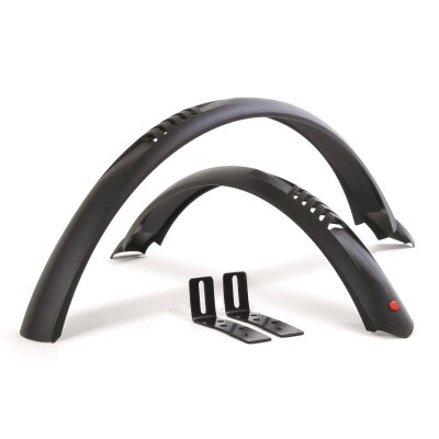 Hebie Steckschutzblech Garnitur Viper 24" schwarz