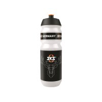 SKS Trinkflasche Large | 750ml, transp. m. Motivbild Hirsch