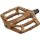 REVERSE Plattformpedal Base Gewinde: 9/16 Zoll | gedichtetes Industrielager | kupfer | SB-Verpackung