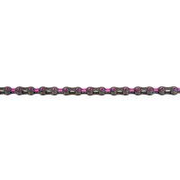 KMC Fahrrad Kette DLC11 SB-Verpackung | schwarz / pink