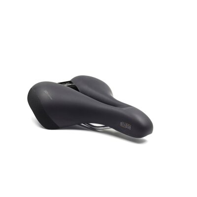 Selle Royal City Sattel Ellipse Unisex | Relaxed | Maße: 255 x 226 mm | schwarz