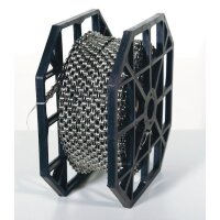 KMC Fahrrad Kette X12 12-fach | 50 m Rolle | silber/schwarz
