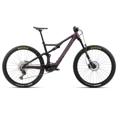 Orbea RISE H30 E-Fully 2024 | Metallic Mulberry-Black