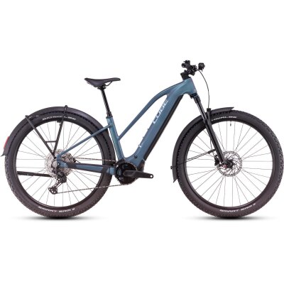 Cube Reaction Hybrid Pro Allroad 800 Trapez E-MTB 2025 | smaragdgrey´n´prism
