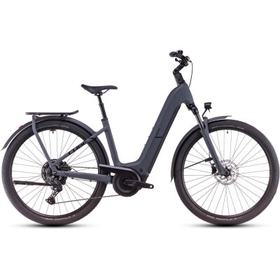 Cube Kathmandu Hybrid ONE 800 Tiefeinsteiger Trekking E-Bike 2025 | shadowgrey´n´black
