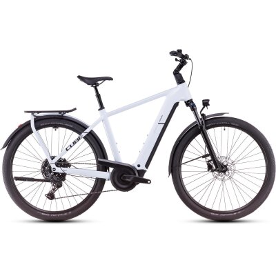 Cube Kathmandu Hybrid ONE 800 Trekking E-Bike 2025 | polarwhite´n´black