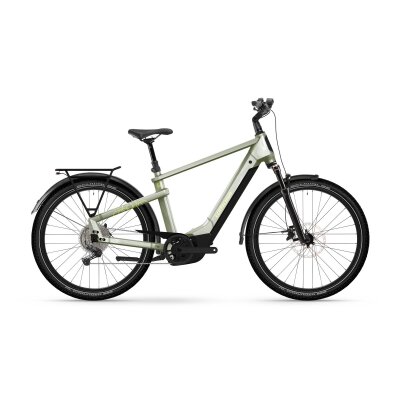 Winora Yakun X10 800Wh Trekking E-Bike 2026 | ivory green - gloss