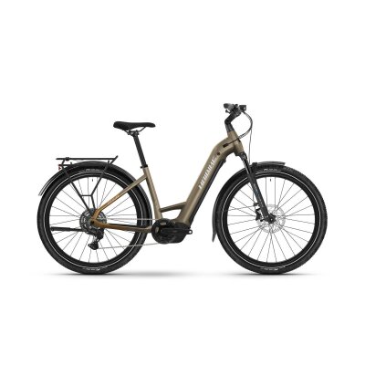 Haibike TREKKING 6.5 600Wh Tiefeinsteiger Trekking E-Bike 2026 | toffee/sand/silver glänzend