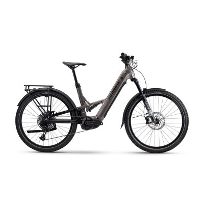 Haibike ADVENTR 10 Low 800Wh Tiefeinsteiger E-Fully 2026 | met.sand/black glänzend
