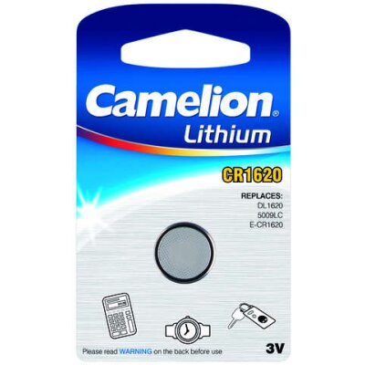 Camelion Knopfzelle CR1620 Lithium 1-er