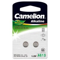 Camelion 0%HG Knopfzelle AG13/LR44