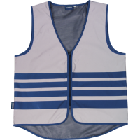 Abus Lumino Urban Weste silber Kids