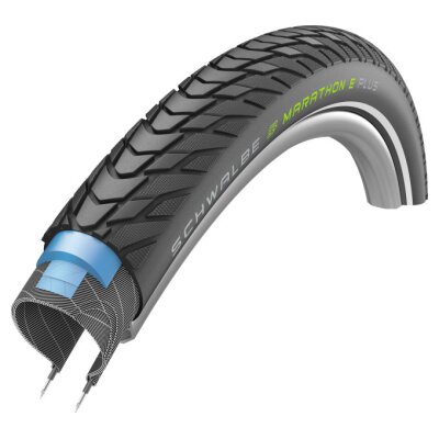 Schwalbe Reifen Marathon E-Plus HS498 | 28x2.00"50-622sw-TSkRf Perf SDG AdxE E50