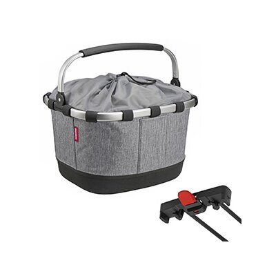 Klickfix Carrybag GT Racktime TWIST SILVER