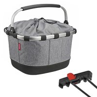 Klickfix Carrybag GT Racktime TWIST SILVER