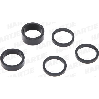 CONTEC SPACER SET 1 1/8", SCHWARZ
