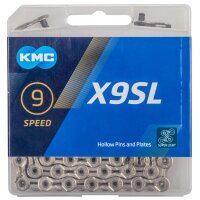 KMC X9SL Kette silber