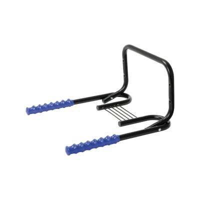 Messingschlager Fahrradwandhalter schwarz / blau