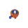 Widek Miffy Kinderglocke orange der Erste
