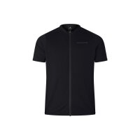 Endura Loop S/S Zipped Jersey Schwarz