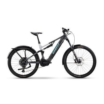 Ghost E-ASX UNIVERSAL EQ 800Wh E-Fully 2026 | blazing black/misty gray - glossy