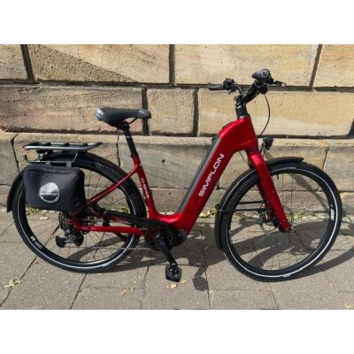 Simplon Chenoa Trekking E-Bike Ruby Red Metallic,Essential U6000 Low | 2025