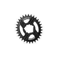 ROTOR Q RINGS DM SRAM® 0 MM OFFSET 30T BLACK Kettenblatt