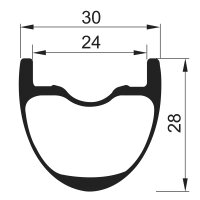 NOVATEC G24 DISC CL-PRO-XDR Disc Laufradsatz