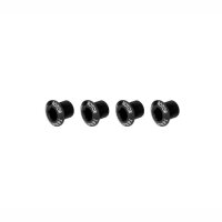 ROTOR 1X INSPIDER CROWN BOLT SET 4 BOLTS BLACK...