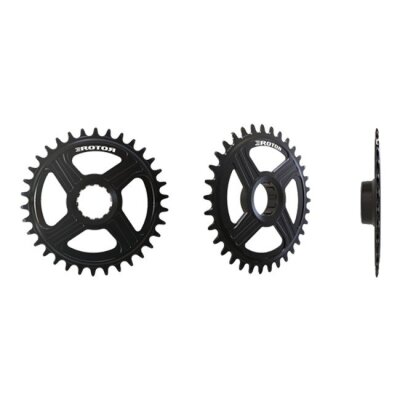 ROTOR ROUND DM FAZUA® E-Bike RING R36T BLACK Kettenblatt