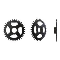 ROTOR ROUND DM FAZUA® E-Bike RING R36T BLACK Kettenblatt