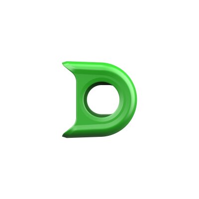 ROTOR KAPIC CARBON BUMPER SET GREEN Kurbelendschutz