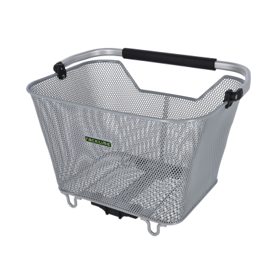 Racktime System Korb Baskit Deluxe 2.0 | 45x33x30cm, silber, 23ltr, Snapit 2.0