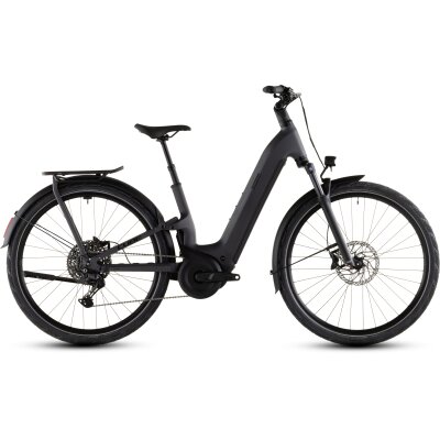 Cube Kathmandu Hybrid ONE11 HPC Pro 800 Tiefeinsteiger Trekking E-Bike 2026 | slabgrey´n´black