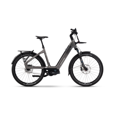 Winora Sinus AS 800Wh Tiefeinsteiger Trekking E-Bike 2026 | traffic/night grey - gloss glänzend