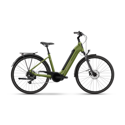 Winora Tria X9 500Wh Tiefeinsteiger City E-Bike 2026 | MUTED MANTIS glänzend