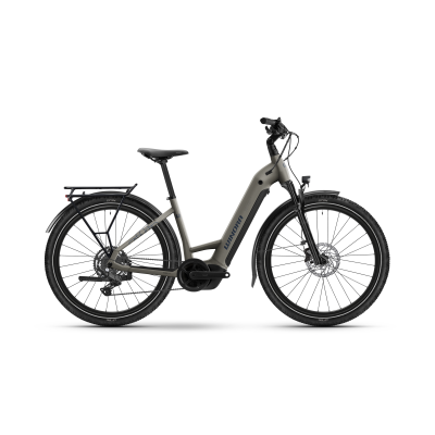 Winora Yucatan X9 600Wh Tiefeinsteiger Trekking E-Bike 2026 | SILVER DOLLAR matt