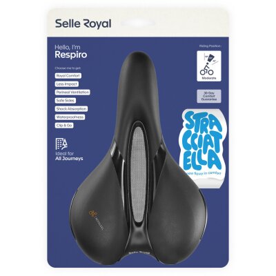 Selle Royal Sattel Respiro | sw, Unisex, 277x182mm, Moderate