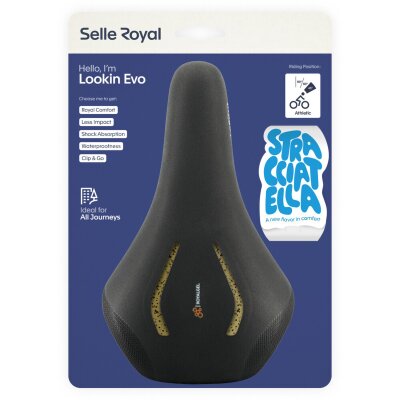 Selle Royal Sattel Lookin Evo | sw, Unisex, 270x153mm, Athletic