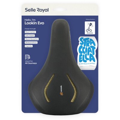 Selle Royal Sattel Lookin Evo | sw, Unisex, 271x185mm, Moderate