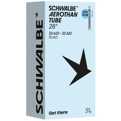 Schwalbe Schlauch SCV 15-AE Aerothan TPU | 28x0.90-1.25" 23/32-622 SCV 60mm Alu