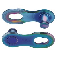KMC Aurora blue MissingLink Verschlussglied