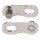 KMC Flattop silver Silver MissingLink Verschlussglied