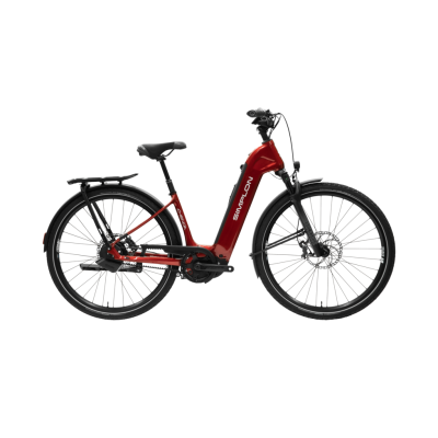 Simplon CHENOA :e low Essential+ 800 Trekking E-Bike Tiefeinsteiger 2026 | Ruby Red Metallic (Glossy)