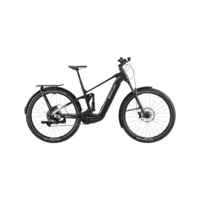 Simplon STOMP AL :e Essential+ 800 E-Fully 2026 | Dark Grey / Silver (Glossy)