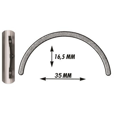 SKS CAB-RS "B 53 T" schwarz 28" Display VE15 (Karte 8245)